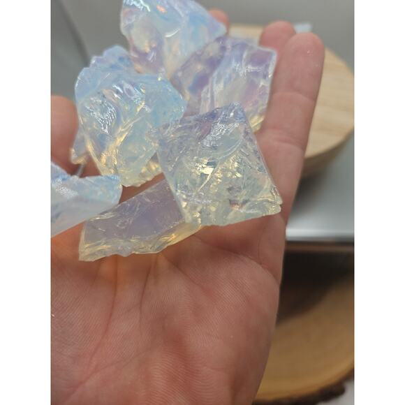 Opalite crystal Chucks 5pcs 4oz Avg - Picture 9 of 11